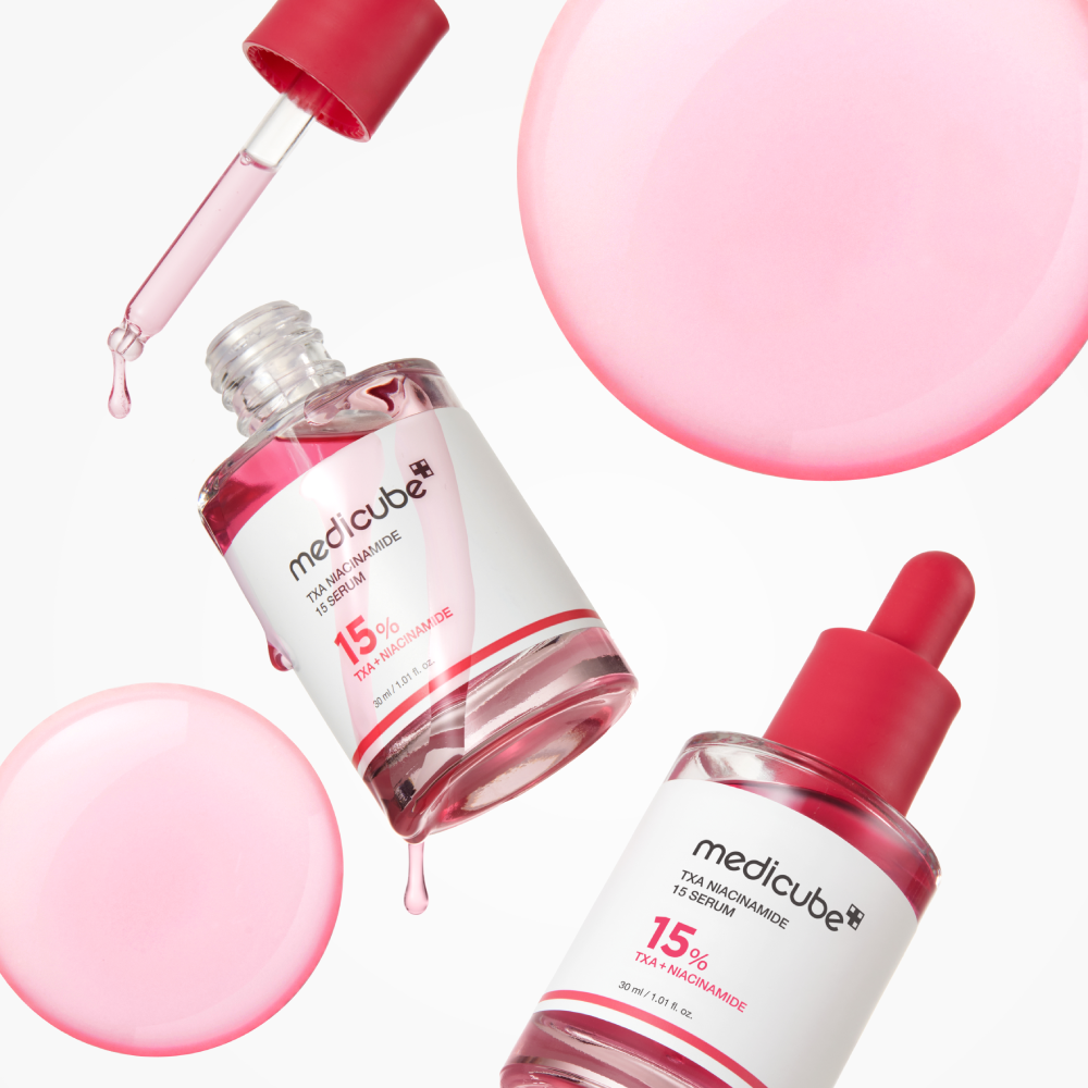 MEDICUBE TXA Niacinamide 15 Serum 30ml - Освітлювальна сироватка з транексамовою кислотою та ніацинамідом - фото №3 MEDICUBE TXA Niacinamide 15 Serum 30ml - Освітлювальна сироватка з транексамовою кислотою та ніацинамідом - фото №3